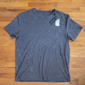John Varvatos Charcoal Short Sleeve Tee